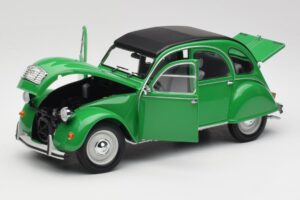 Citroen 2CV Bamboo Grøn Minichamps 1:18 150111502 Metal — billede 2 af 8