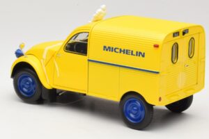 Citroen 2CV Fourgonnette Michelin Bibendum Norev 1:18 181502 Metal — billede 5 af 6