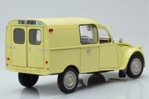 Citroen 2CV Furgonette AK350 Pastis Gul Norev 1:18 181488 Metal — billede 3 af 8