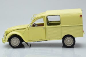 Citroen 2CV Furgonette AK350 Pastis Gul Norev 1:18 181488 Metal — billede 4 af 8