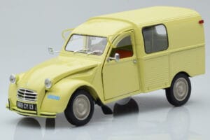 Citroen 2CV Furgonette AK350 Pastis Gul Norev 1:18 181488 Metal