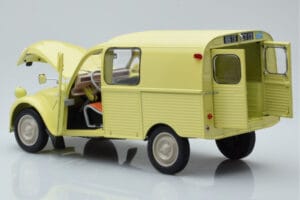 Citroen 2CV Furgonette AK350 Pastis Gul Norev 1:18 181488 Metal — billede 5 af 8
