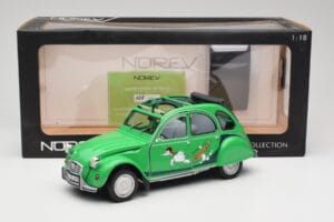 Citroen 2CV Grøn Norev 1:18 181513 Metal — billede 8 af 8