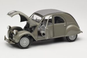 Citroen 2CV Grå Maisto 1:18 31834 Metal — billede 2 af 8