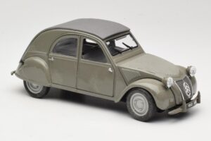 Citroen 2CV Grå Maisto 1:18 31834 Metal — billede 6 af 8