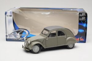 Citroen 2CV Grå Maisto 1:18 31834 Metal — billede 8 af 8