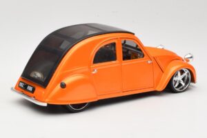 Citroen 2CV Orange Maisto 1:18 31321 Metal — billede 3 af 8