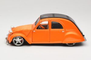 Citroen 2CV Orange Maisto 1:18 31321 Metal — billede 4 af 8