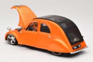 Citroen 2CV Orange Maisto 1:18 31321 Metal — billede 5 af 8