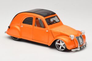 Citroen 2CV Orange Maisto 1:18 31321 Metal — billede 6 af 8
