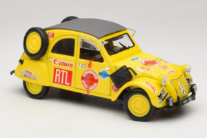 Citroen 2CV Rally Gul Maisto 1:18 56032 Metal — billede 4 af 6