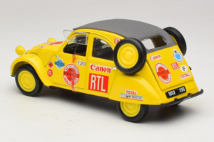 Citroen 2CV Rally Gul Maisto 1:18 56032 Metal — billede 5 af 6