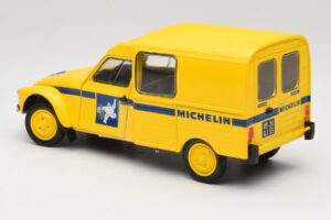 Citroen Acadiane Michelin Gul Solido 1:18 S1800406 Metal — billede 5 af 6