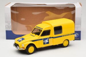 Citroen Acadiane Michelin Gul Solido 1:18 S1800406 Metal — billede 6 af 6