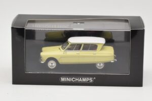 Citroen Ami 6 Gul Hvid Minichamps 1:43 400111661 Metal — billede 4 af 4