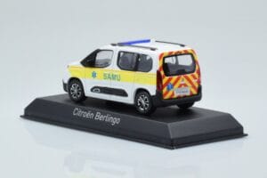 Citroen Berlingo Ambulance SAMU Hvid Gul Norev 1:43 155769 Metal — billede 3 af 4