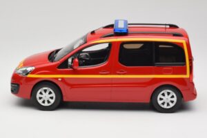 Citroen Berlingo II Pompiers Rød Norev 1:18 181641 Metal — billede 3 af 6