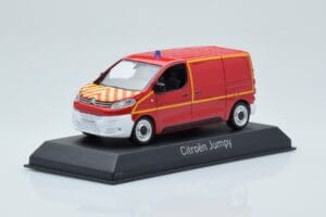 Citroen Jumpy Van Sapeurs Pompiers Rød Norev 1:43 155822 Metal — billede 2 af 4