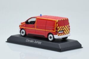 Citroen Jumpy Van Sapeurs Pompiers Rød Norev 1:43 155822 Metal — billede 3 af 4