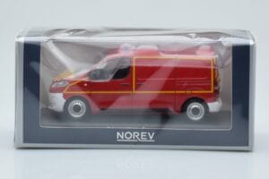 Citroen Jumpy Van Sapeurs Pompiers Rød Norev 1:43 155822 Metal — billede 4 af 4