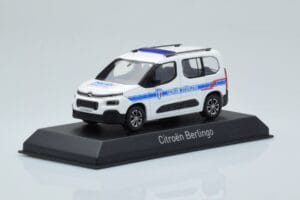 Citroen Berlingo Police Municipale v1 Hvid Blå Norev 1:43 155767 Metal — billede 2 af 4