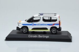 Citroen Berlingo Police Municipale v2 Hvid Blå Norev 1:43 155768 Metal