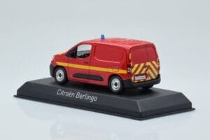 Citroen Berlingo Van Sapeurs Pompiers Rød Norev 1:43 155772 Metal — billede 3 af 4