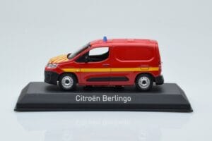 Citroen Berlingo Van Sapeurs Pompiers Rød Norev 1:43 155772 Metal