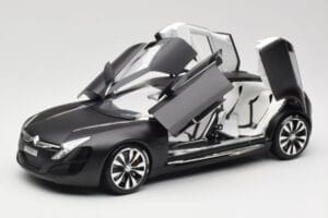 Citroen C-Metisse Matte Black Norev 1:18 181597 Metal — billede 2 af 8