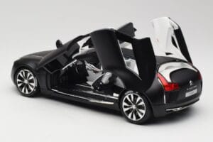 Citroen C-Metisse Matte Black Norev 1:18 181597 Metal — billede 5 af 8