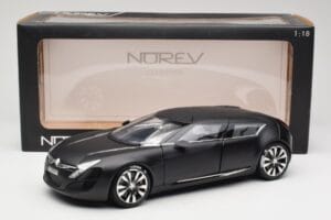 Citroen C-Metisse Matte Black Norev 1:18 181597 Metal — billede 8 af 8