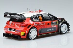 Citroen C3 WRC #10 K. Meeke / P. Nagle Rally Monte Carlo 2018 Norev 1:18 181636 Metal — billede 2 af 6