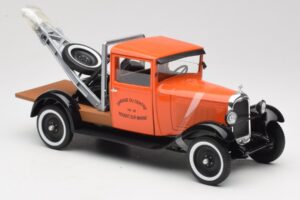 Citroen C4 Depanneuse Orange Solido 1:18 118800-00 Metal — billede 6 af 8