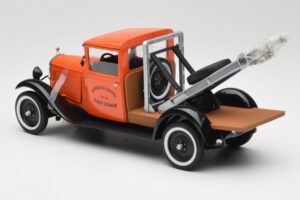 Citroen C4 Depanneuse Orange Solido 1:18 118800-00 Metal — billede 7 af 8