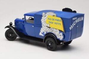 Citroen C4 F Pas de Pneus Trop Petit Blå Solido 1:18 151235-00 Metal — billede 7 af 8