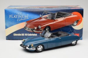 Citroen DS 19 Cabriolet Rød Sun Star 1:18 4742 Metal — billede 8 af 8
