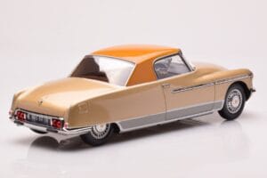 Citroen DS 19 Le Dandy Beige og Brun Norev 1:18 181741 Metal — billede 2 af 6