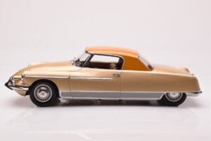 Citroen DS 19 Le Dandy Beige og Brun Norev 1:18 181741 Metal — billede 3 af 6