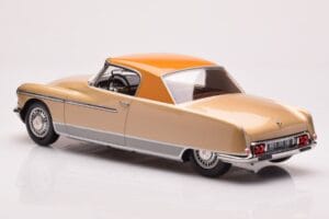 Citroen DS 19 Le Dandy Beige og Brun Norev 1:18 181741 Metal — billede 5 af 6