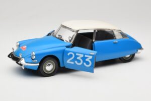 Citroen DS #233 Rally Blå Solido 1:18 8034 Metal — billede 2 af 8