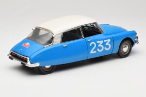 Citroen DS #233 Rally Blå Solido 1:18 8034 Metal — billede 3 af 8