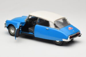 Citroen DS #233 Rally Blå Solido 1:18 8034 Metal — billede 5 af 8