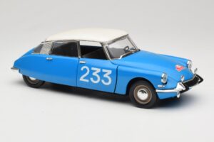 Citroen DS #233 Rally Blå Solido 1:18 8034 Metal — billede 6 af 8