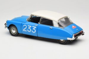 Citroen DS #233 Rally Blå Solido 1:18 8034 Metal — billede 7 af 8