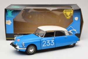 Citroen DS #233 Rally Blå Solido 1:18 8034 Metal — billede 8 af 8