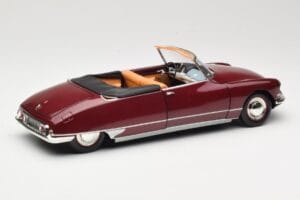 Citroen DS19 Cabriolet Bordeaux Norev 1:18 181561 Metal — billede 3 af 8