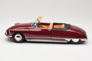 Citroen DS19 Cabriolet Bordeaux Norev 1:18 181561 Metal — billede 4 af 8