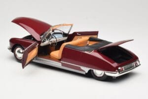 Citroen DS19 Cabriolet Bordeaux Norev 1:18 181561 Metal — billede 5 af 8