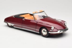 Citroen DS19 Cabriolet Bordeaux Norev 1:18 181561 Metal — billede 6 af 8