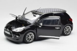 Citroen DS3 Cabrio Perla Nera Sort Norev 1:18 AMC019115 Metal — billede 2 af 8